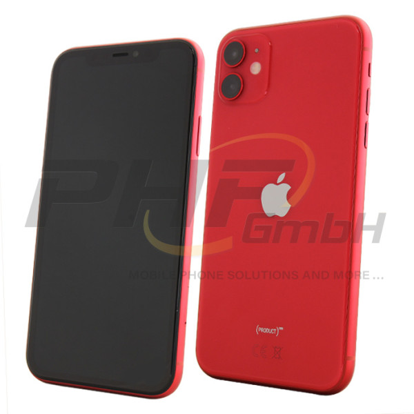 Apple iPhone 11 Gerät 256GB, red, sehr gut