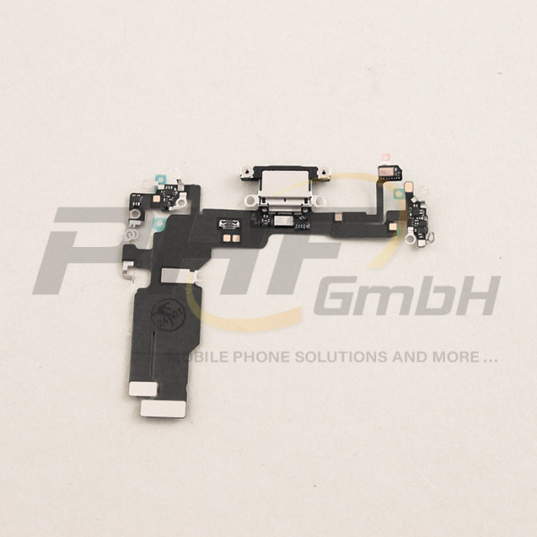 OEM System Konnektor + Audio Flexkabel für iPhone 15, black, neu