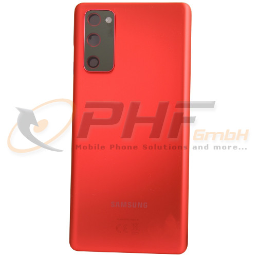 Samsung SM-G780f/G781b Galaxy S20 FE/FE 5G Akkudeckel, cloud red, Serviceware