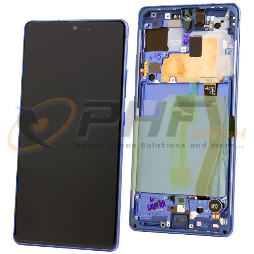 Samsung SM-G770f Galaxy S10 Lite LC-Display Einheit, blue, Service Pack