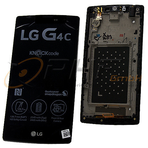 LG H525N G4c LC-Display Einheit inkl. Rahmen, silver, neu