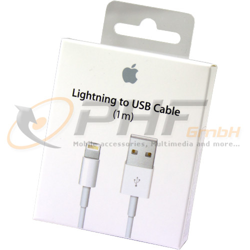 Apple MXLY2AM/A Lightning auf USB Kabel, 1,0m, Blister