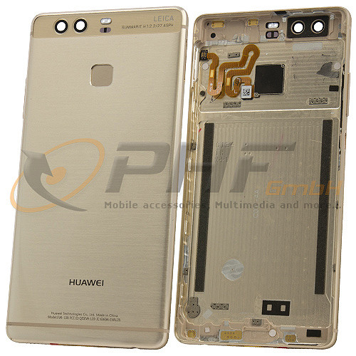 Huawei P9 Akkudeckel inkl. Fingerprintsensor, gold, Serviceware