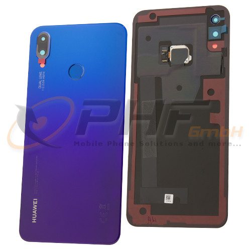 Huawei P Smart + (2018) Akkudeckel, purple, Serviceware