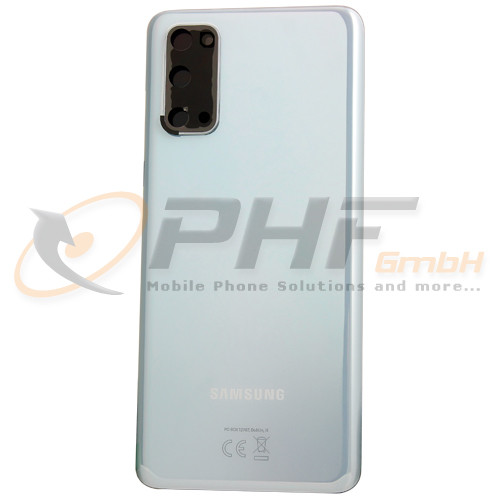 Samsung SM-G980f/SM-G981f Galaxy S20/S20 5G Akkudeckel, blue, Serviceware