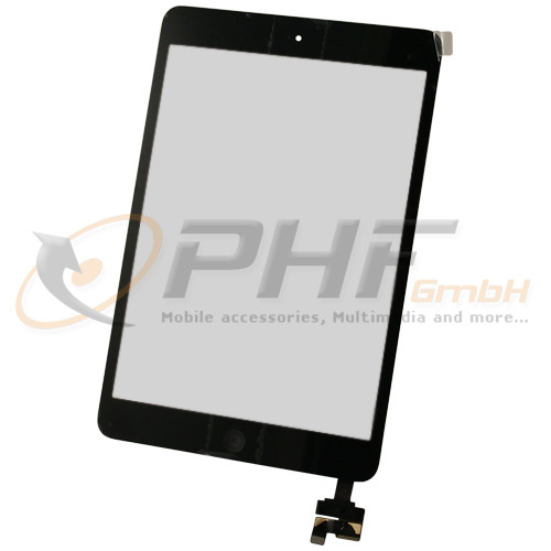 OEM Displayglas + Touchpad inkl. IC Chip für iPad Mini / iPad Mini 2, black, neu