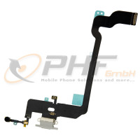 OEM System Konnektor + Audio Flexkabel für iPhone Xs, silver, neu OEM System Konnektor + Audio Flexkabel für iPhone Xs, silver, neu