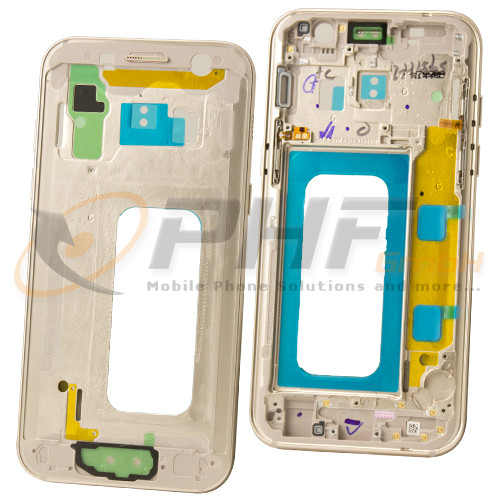 Samsung SM-A320f Galaxy A3 2017 Mittelcover, gold, neu