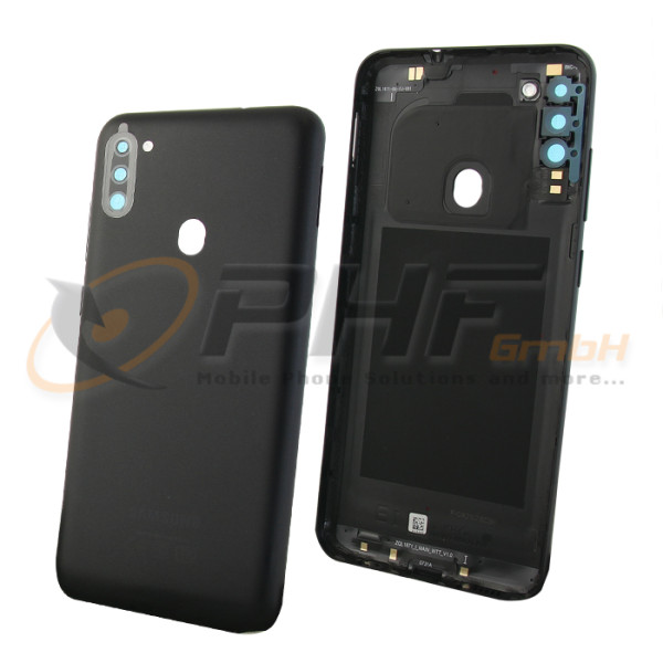 Samsung SM-M115f Galaxy M11 Akkudeckel, black, Serviceware