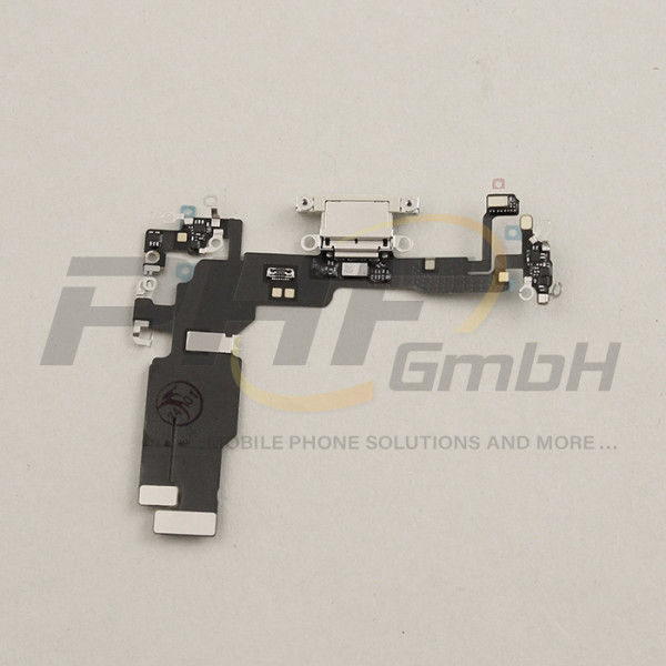 OEM System Konnektor + Audio Flexkabel für iPhone 15, yellow, neu