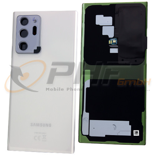 Samsung SM-N986b/f Galaxy Note 20 Ultra 5G Akkudeckel, mystic white, neu