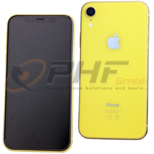 Apple iPhone XR Gerät 128GB, yellow, gebraucht