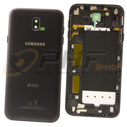 Samsung SM-J730f Galaxy J7 (2017) Akkudeckel, black, Serviceware