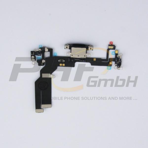 OEM System Konnektor + Audio Flexkabel für iPhone 16e, black, neu