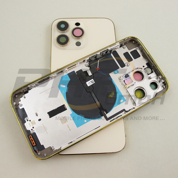 Backcover Gehäuse für iPhone 14 Pro Max, gold, refurbished