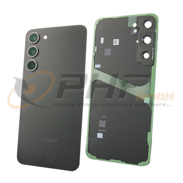 Samsung SM-S916b Galaxy S23+ Akkudeckel, phantom black, Serviceware