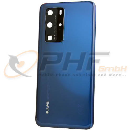 Huawei P40 Pro Akkudeckel, deep sea blue, Serviceware