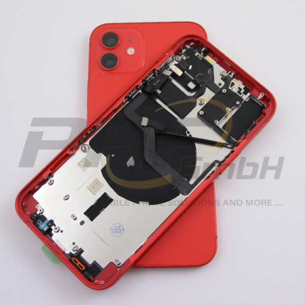 Backcover Gehäuse für iPhone 12, red, refurbished