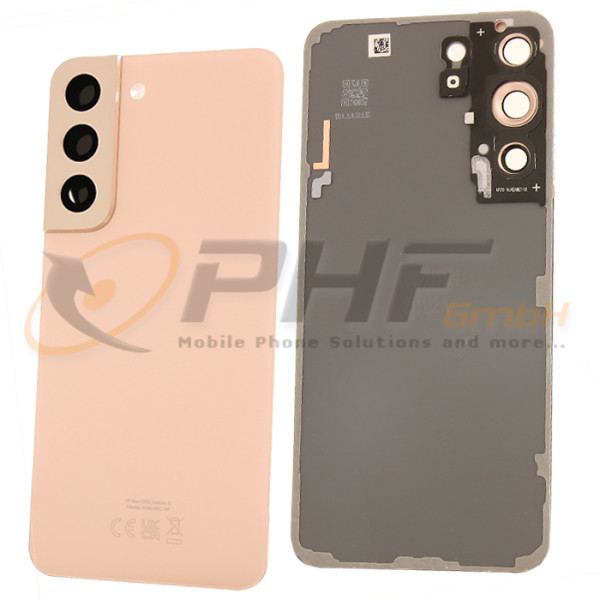 Samsung SM-S901b Galaxy S22 5G Akkudeckel, pink gold, Serviceware