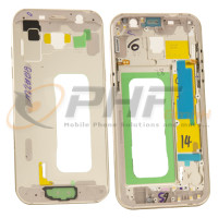 Samsung SM-A520f Galaxy A5 2017 Mittelcover, gold, neu Samsung SM-A520f Galaxy A5 2017 Mittelcover, gold, neu