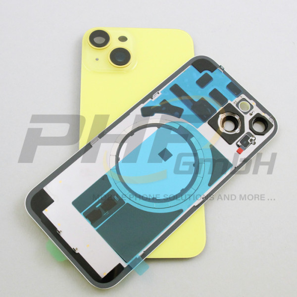 Backcover Glas für iPhone 14, yellow, refurbished