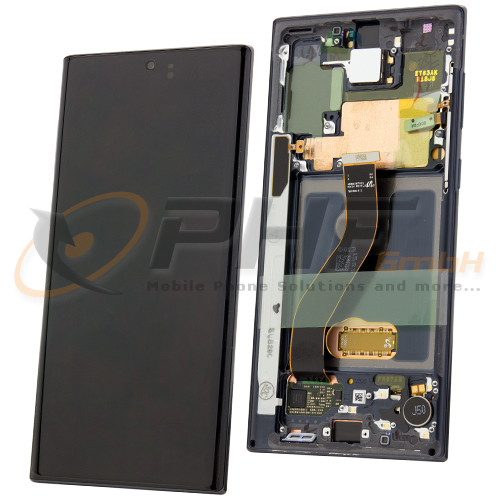 Samsung SM-N970f Galaxy Note 10 LC-Display Einheit, black, Service Pack