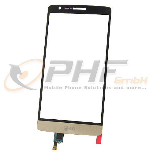 LG D722 - G3s Mini Displayglas + Touchpad, gold, neu