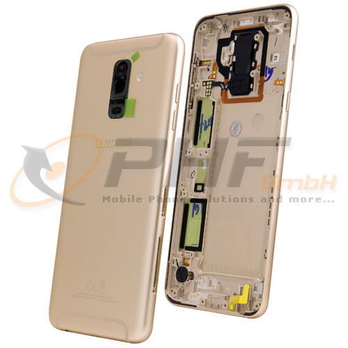 Samsung SM-A605f Galaxy A6+ (2018) Akkudeckel, gold, Serviceware