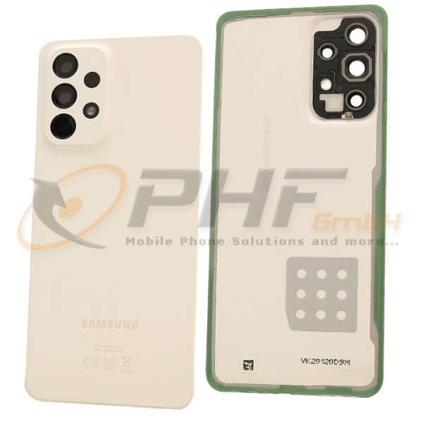 Samsung SM-A336b Galaxy A33 5G Akkudeckel, white, Serviceware