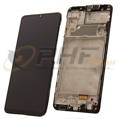 Samsung SM-A225f Galaxy A22 LC-Display Einheit, black, Service Pack