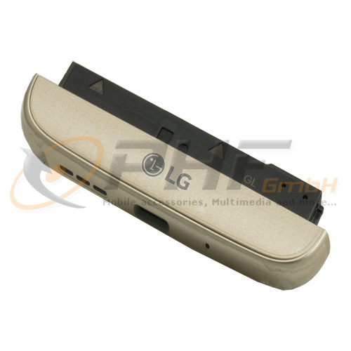 LG H850 G5 Bottom Cover Modul, gold, neu