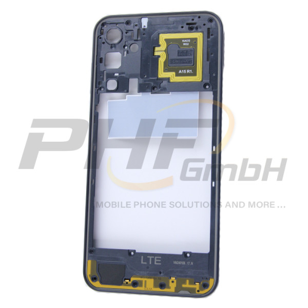 Samsung SM-A155f Galaxy A15 4G Mittelrahmen, blue black, Serviceware