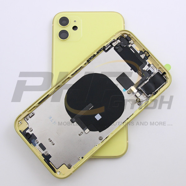 Backcover Gehäuse für iPhone 11, yellow, refurbished
