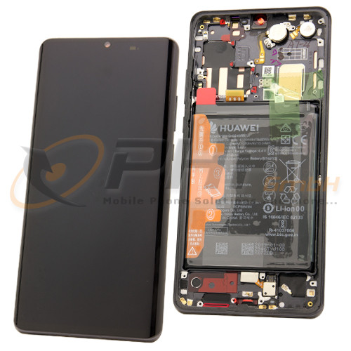 Huawei P30 Pro LC-Display Einheit, black, Serviceware