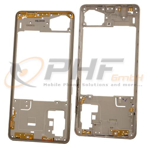 Samsung SM-A715f Galaxy A71 Mittelrahmen, prism crush silver, neu