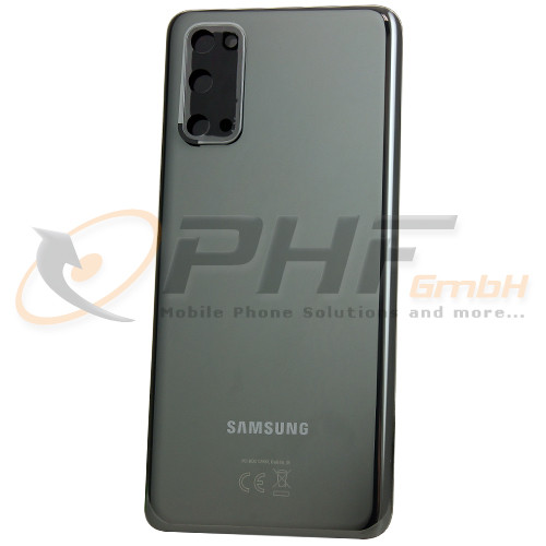 Samsung SM-G980f/SM-G981f Galaxy S20/S20 5G Akkudeckel, grey, Serviceware