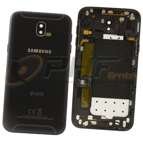 Samsung SM-J530f Galaxy J5 (2017) Akkudeckel, black, Serviceware
