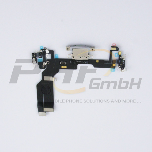 OEM System Konnektor + Audio Flexkabel für iPhone 16e, white, neu