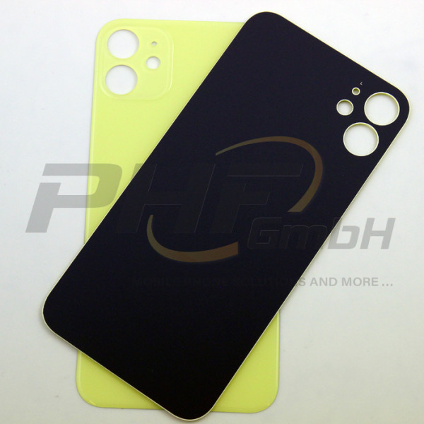 Backcover Glas für iPhone 11, yellow