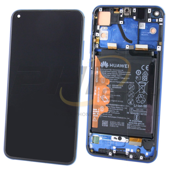Honor View 20 LC-Display Einheit, sapphire blue / phantom blue, Serviceware