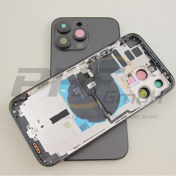 Backcover Gehäuse für iPhone 14 Pro Max, space black, refurbished