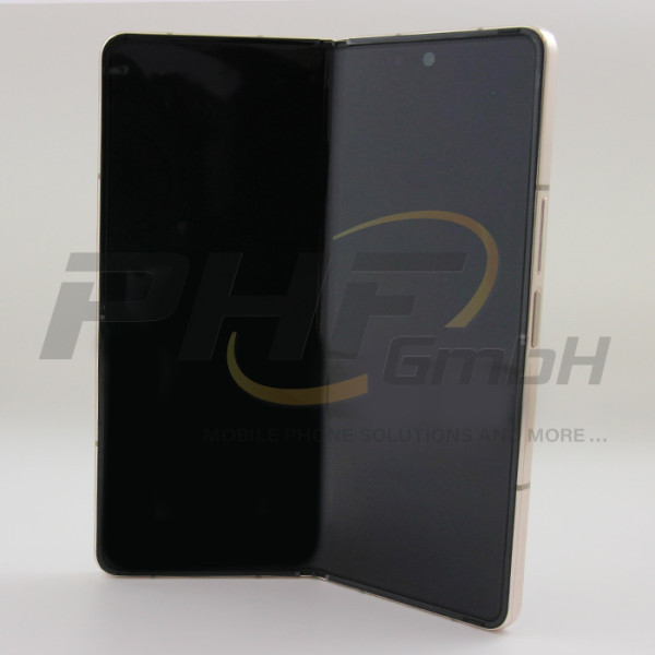 Samsung SM-F936b Galaxy Z Fold4 LC-Display Einheit, beige, Service Pack