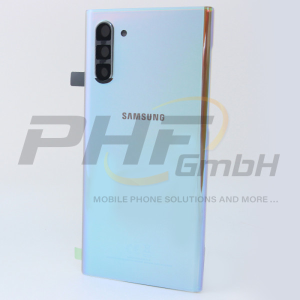 Samsung SM-N970f Galaxy Note 10 Akkudeckel, aura glow, Serviceware