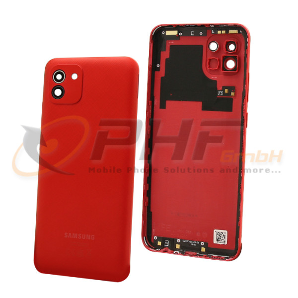 Samsung SM-A035G Galaxy A03 Akkudeckel, red, Serviceware