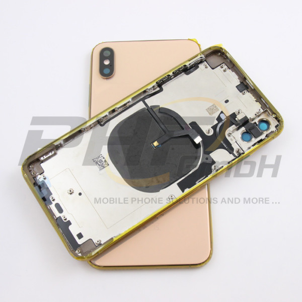 Backcover Gehäuse für iPhone Xs Max, gold, refurbished