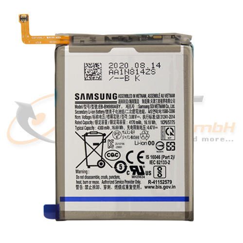 Samsung EB-BN980ABY - SM-N980f / N981f Galaxy Note 20 / Note 20 5G Akku, Serviceware
