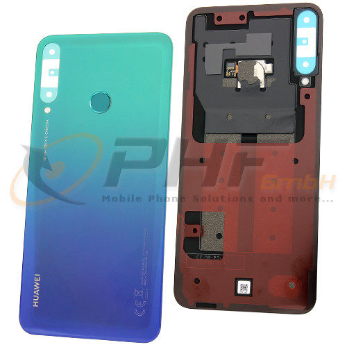 Huawei P40 Lite E Akkudeckel, aurora blue, Serviceware