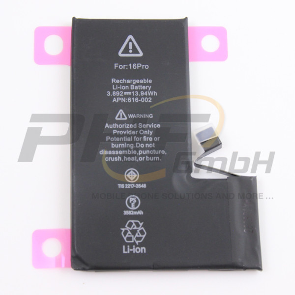 OEM Akku für iPhone 16 Pro, APN: Universal, neu