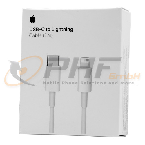 Apple MQGJ2ZM/A Lightning auf USB-C Kabel, 1,0m, Blister