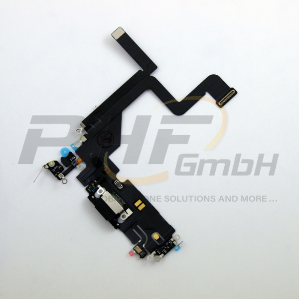 OEM System Konnektor + Audio Flexkabel für iPhone 14 Pro, space black